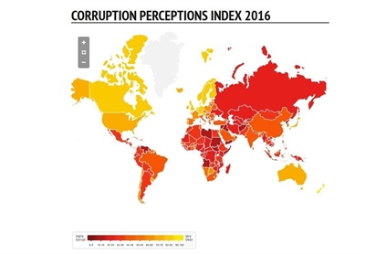 بهبود نمره ایران در شاخص ادراک فساد/ کسب رتبه ۱۳۱ بین ۱۷۶ کشور